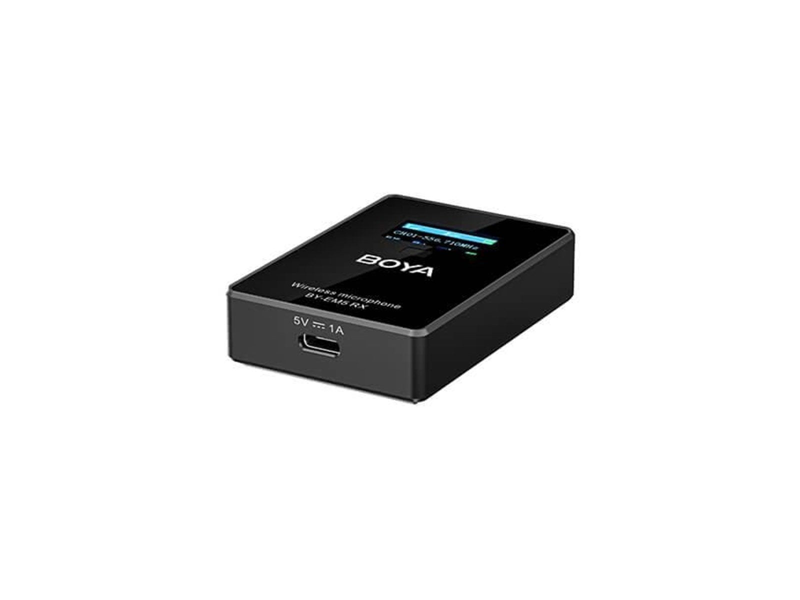 BOYA Wireless UHF Microphone x1 BY-EM5-K1 BOYA Wireless UHF Microphone x1 BY-EM5-K1